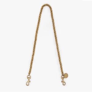 Clare V. Brass thick shoulder strap
